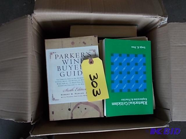 lot 303 image: Box of Asstd Books...