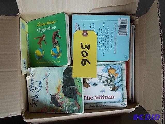lot 306 image: Box of Asstd Books...