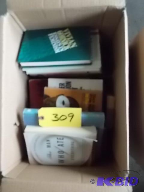 lot 309 image: Box of Asstd Books...
