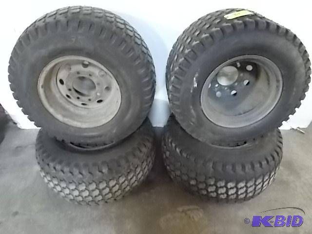 lot 31 image: (4) Goodyear Terra-Turf 31X13.50-15NHS Tires ...