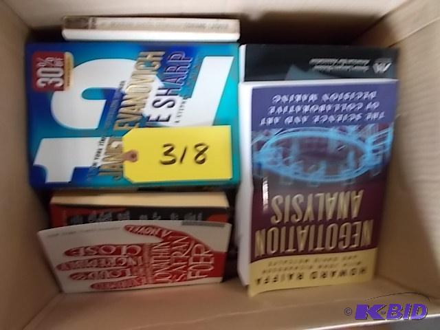 lot 318 image: Box of Asstd Books...