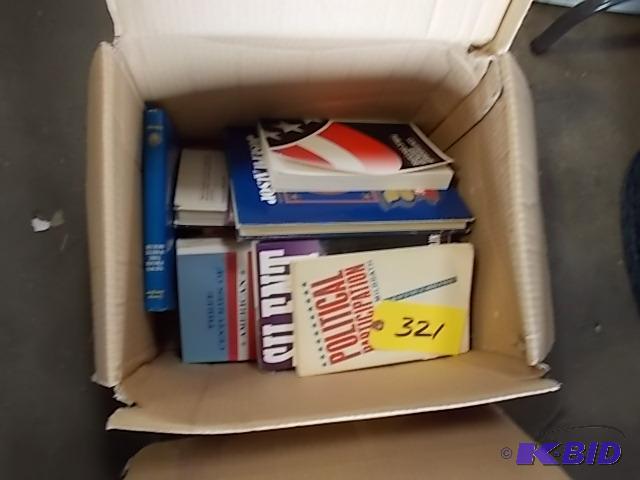 lot 321 image: Box of Asstd Books...