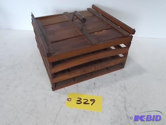 lot 329 image: Vintage Egg Crate...