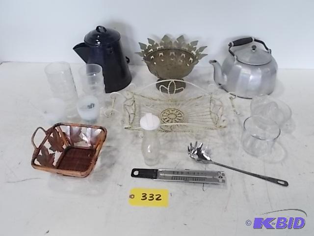 lot 332 image: Asstd Kitchen Items...