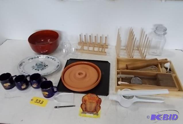 lot 333 image: Asstd Kitchen Items...
