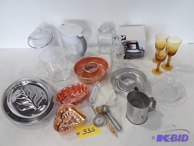 lot 335 image: Asstd Kitchen Items...