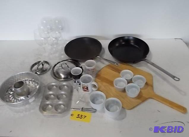 lot 337 image: Asstd Kitchen Items...