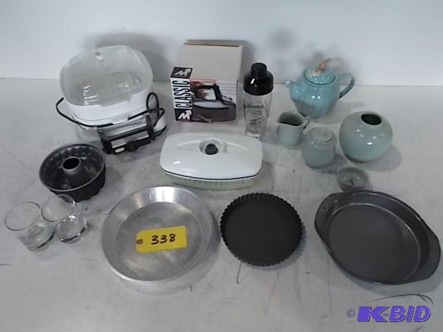 lot 338 image: Asstd Kitchen Items...
