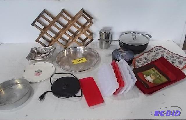 lot 339 image: Asstd Kitchen Items...