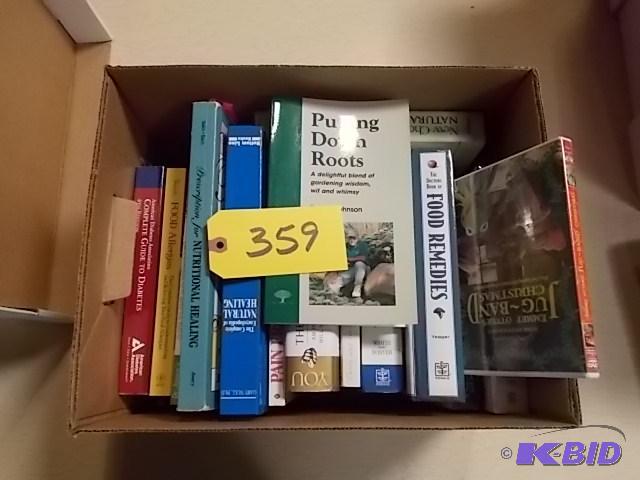 lot 359 image: Box of Asstd Books...