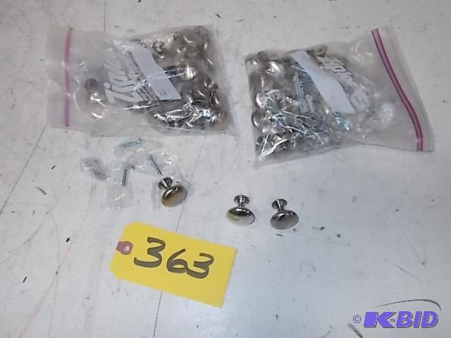 lot 363 image: Brushed Stainless Door & Drawer Pulls...