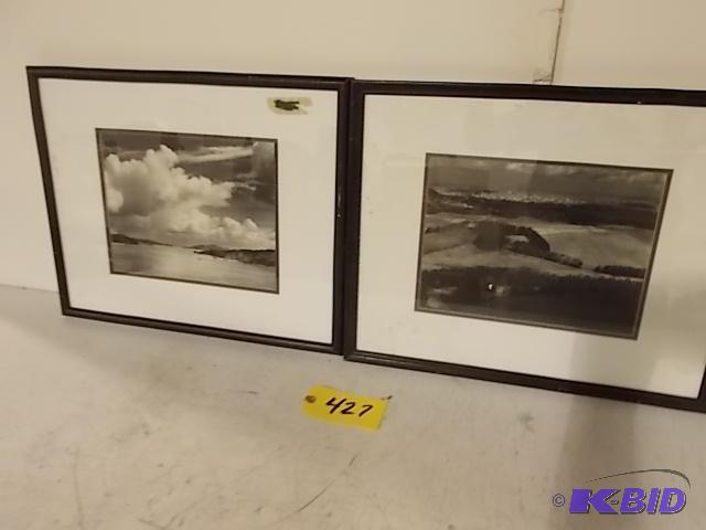 lot 427 image: (2) Art Pieces...