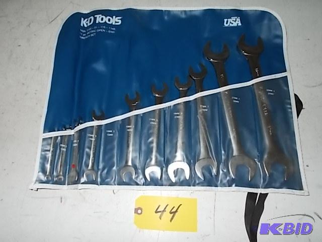 lot 44 image: KD Open End Wrenches, 6-14, 16-32...