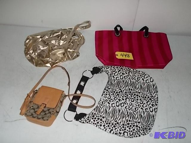 lot 448 image: (4) Hand Bags...