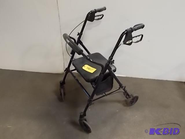 lot 467 image: Carex Rolling Walker  Seat...
