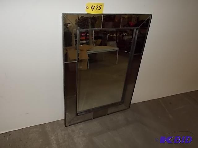 lot 475 image: Mirror, 26 x 36...