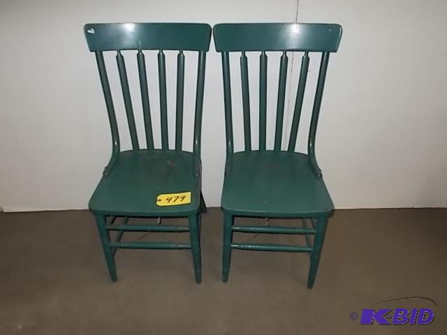 lot 479 image: (2) Chairs...