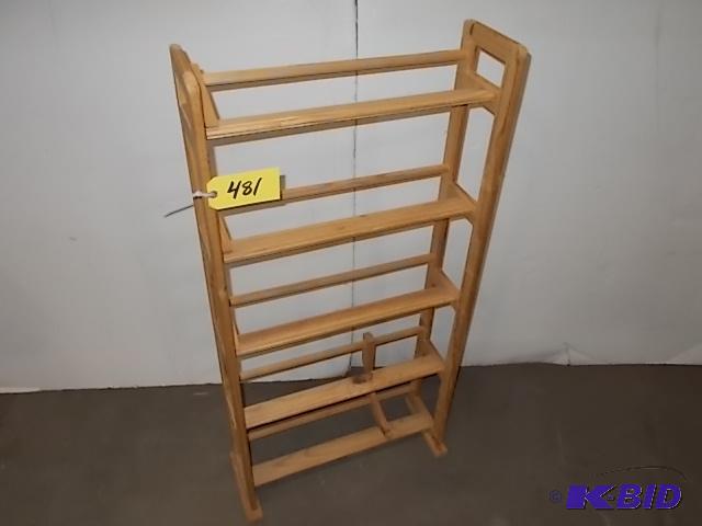 lot 481 image: DVD Rack...