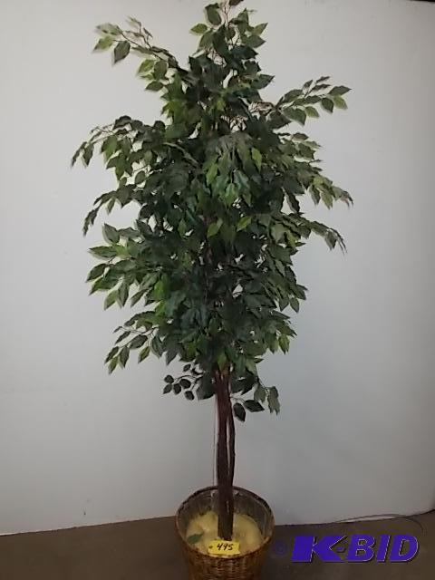lot 495 image: 7 Faux Tree...