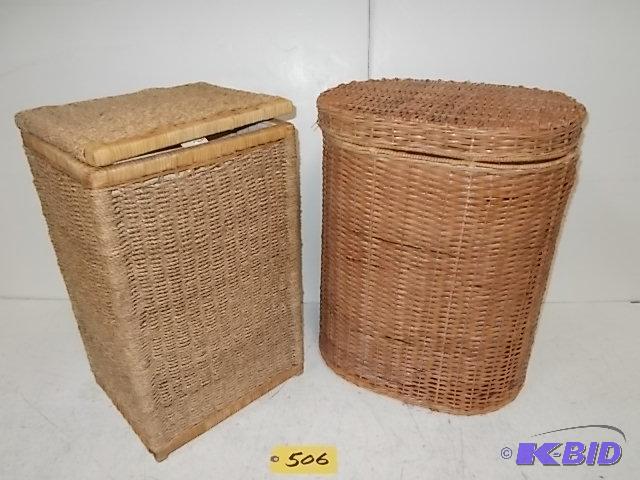 lot 506 image: (2) Hampers...