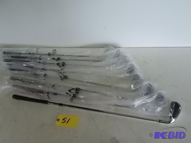 lot 51 image: Calloway RAZR Iron Set, 4-9, P, & A, New...