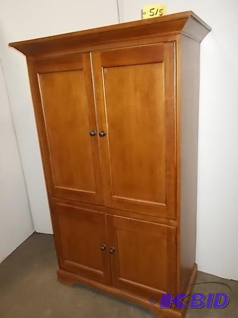 lot 515 image: Armoire Cabinet, 45 x 75 x 21, with Sony Trin...