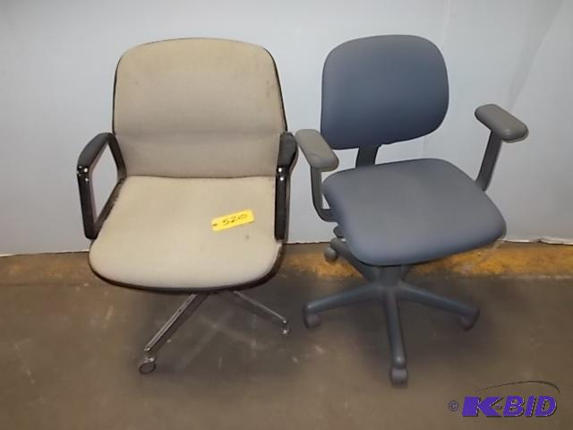 lot 520 image: (2) Task Chairs...