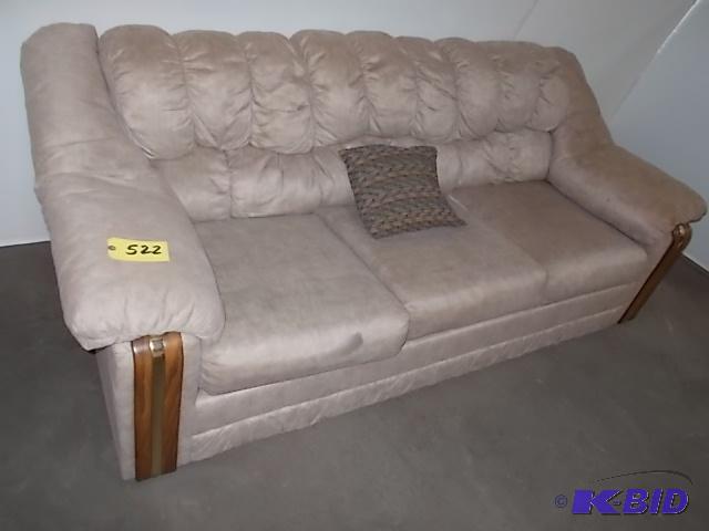 lot 522 image: Sofa with Pillows...