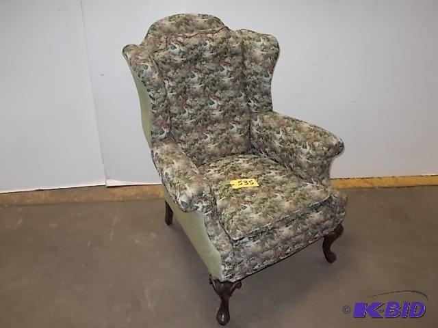 lot 535 image: Wing Chair...
