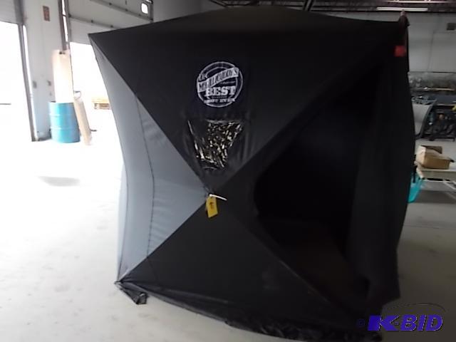 lot 60 image: Sazerac PFAM0128 Portable Ice Fishing Hut, 6x...