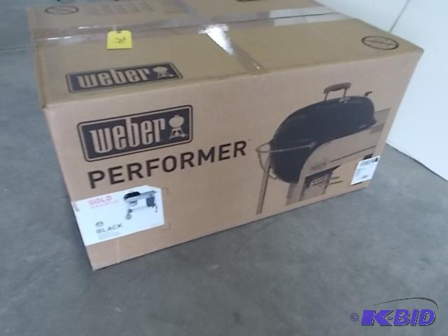 lot 79 image: Weber Performer Charcoal Grill, New...