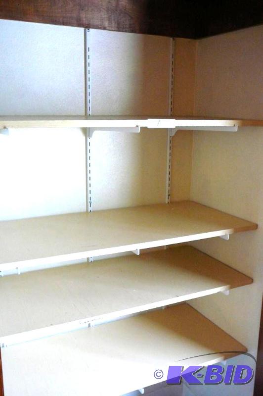 lot 1 image: 4 Shelves 3 rails and 11 brackets  16&qu...
