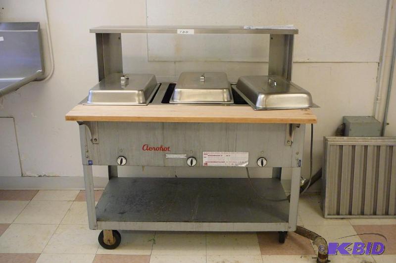lot 100 image: Aerohot&nbspwaterless food warmer with secti...