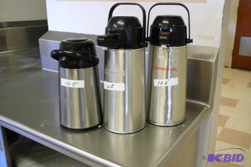 lot 105 image: 3 air pots...