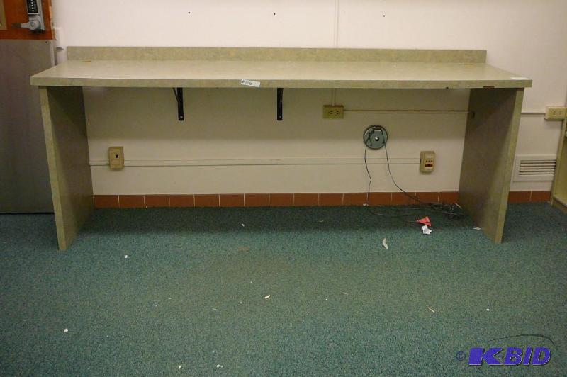 lot 116 image: formica&nbspcounter top  96&quotL x 25...