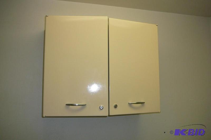 lot 155 image: Metal 2 &nbspdoor upper cabinet  24&quo...