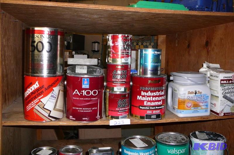 lot 223 image: Lot of miscellaneous pints and contact adhesi...