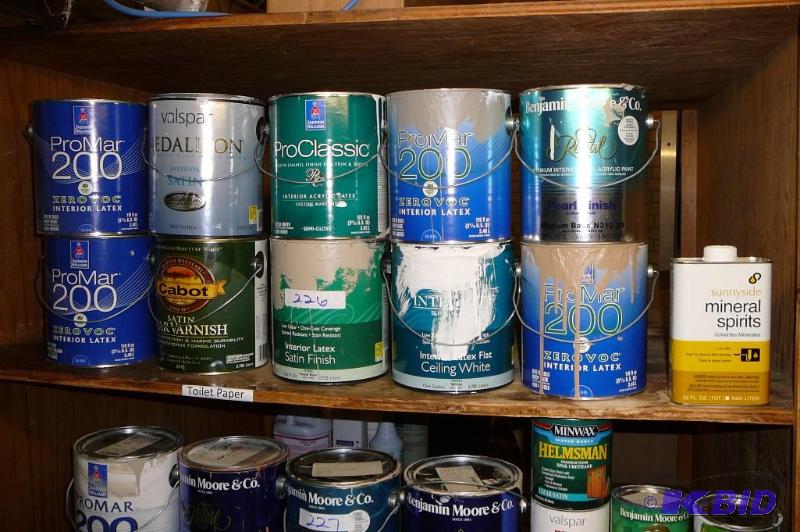 lot 226 image: Lot of paints...