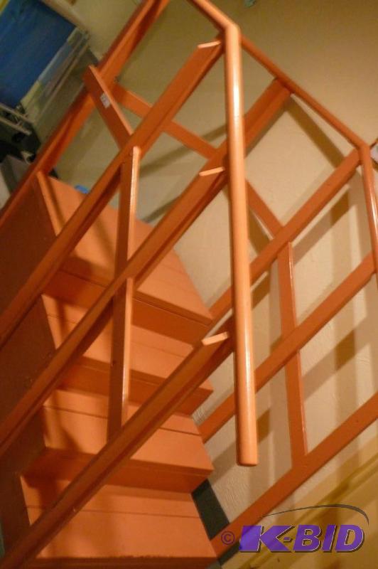 lot 272 image: Wooden exercise stair way 4 steps ...