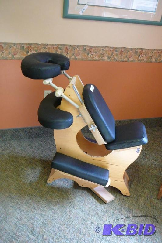 lot 283 image: Medical neck adjusting chair...