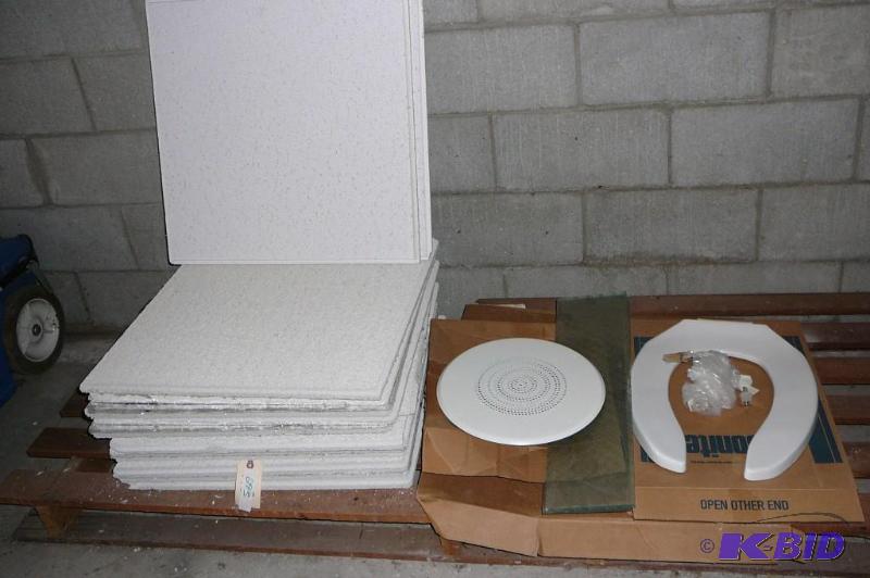 lot 293 image: Ceiling panels, ceiling speaker cover & a...