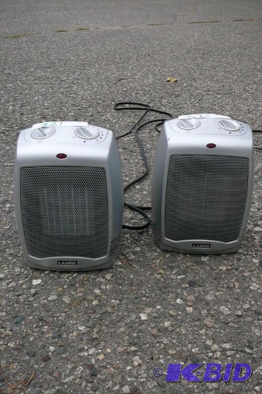 lot 321 image: 2 Lasko&nbspelectric heaters  Model # 7...