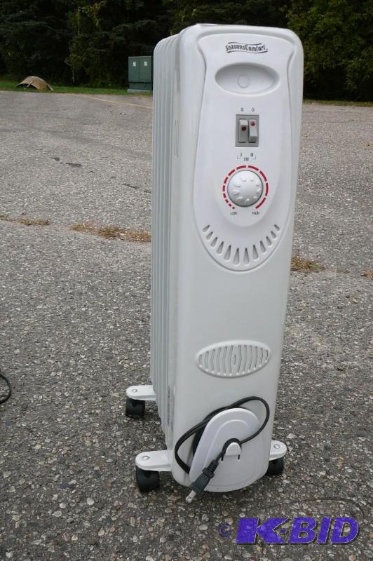 lot 324 image: Seasons comfort electric oil heater ...