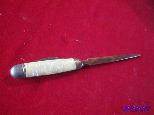lot 100 image: Vintage unique Imperial letter opener  pocke...