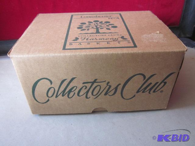 lot 25 image: Longaberger No. 4 Harmony basket, new in box....
