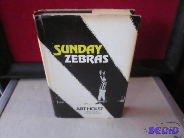lot 54 image: 1980 Sunday Zebras signed copy Art Holst....