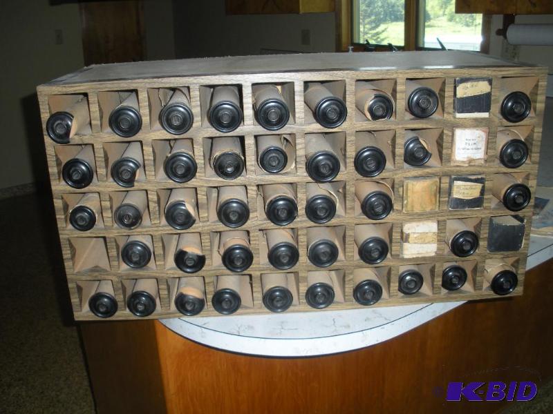 Box of MUsic Roll for the Player Piano