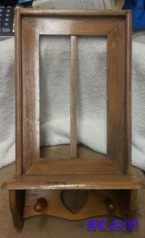 Shelf with hooks