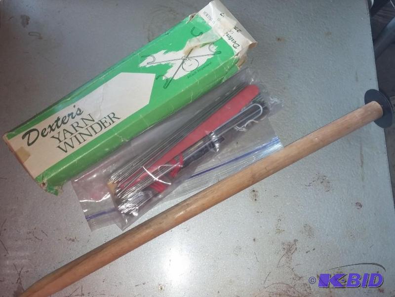 Vintage Knitting supplies