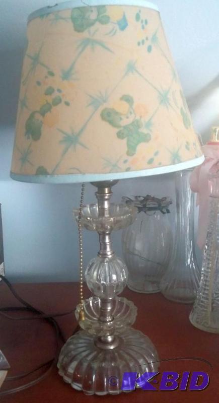Vintage Baby Nursery Lamp